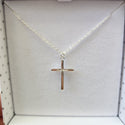 Equilibrium Cross Necklace