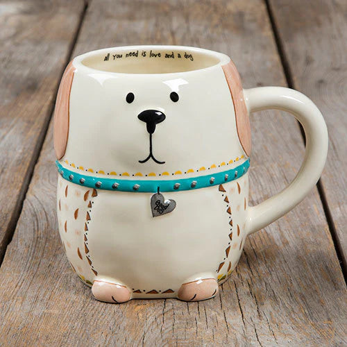 Folk Art Mug - Dog