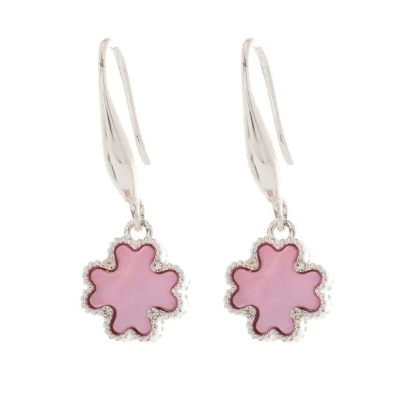 Equilibrium Mother of Pearl Clover Earrings