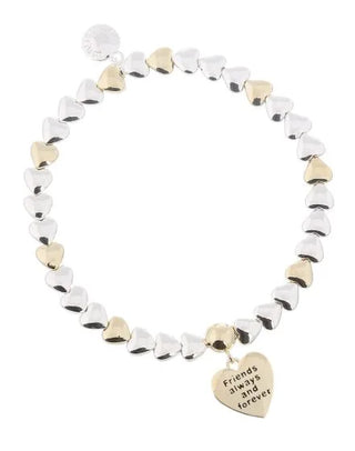 Buy friends-always-and-forever Equilibrium Hearts Galore Bracelet