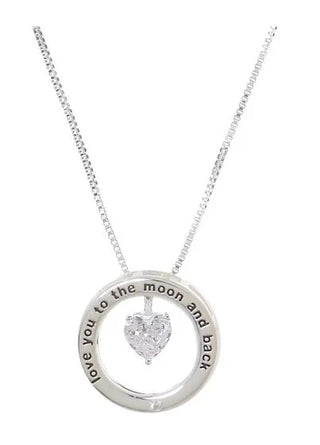 Equilibrium love you to the moon and back necklace discount