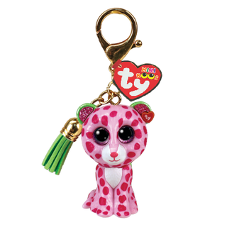 TY Mini Boo Clip - Glamour Leopard