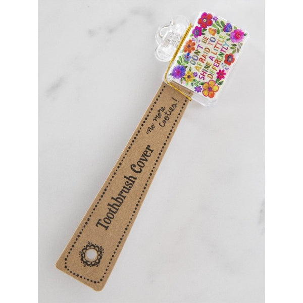 Toothbrush cover - Don't be afraid