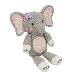 Living Textiles Ella the Elephant Knitted Toy