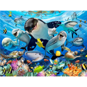Underwater Selfie 1000 Piece Jigsaw Puzzle