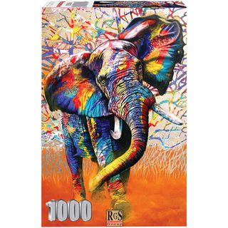 Psychedelic 1000 Piece Jigsaw Puzzle