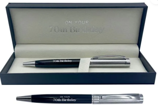70th Birthday Ballpoint Pen