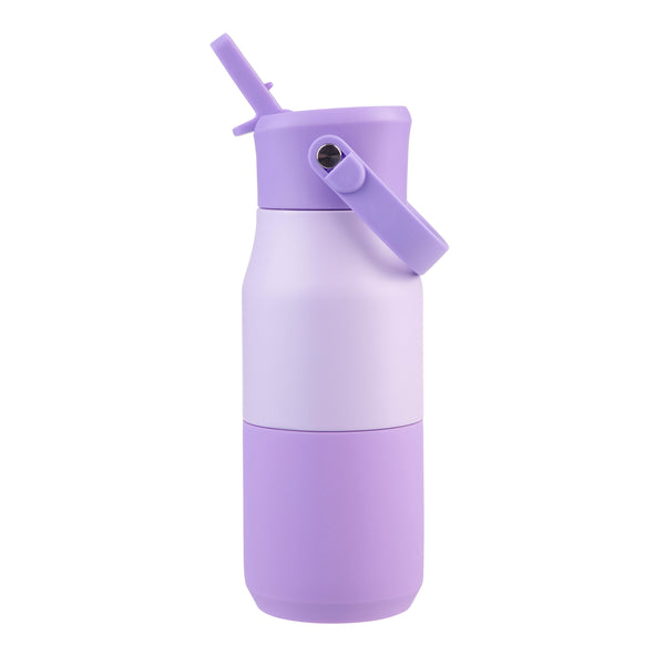 Oasis Stainless Steel Double Wall Insulated Jnr Drink Bottle sipper 400ml