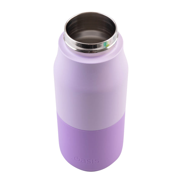 Oasis Stainless Steel Double Wall Insulated Jnr Drink Bottle sipper 400ml