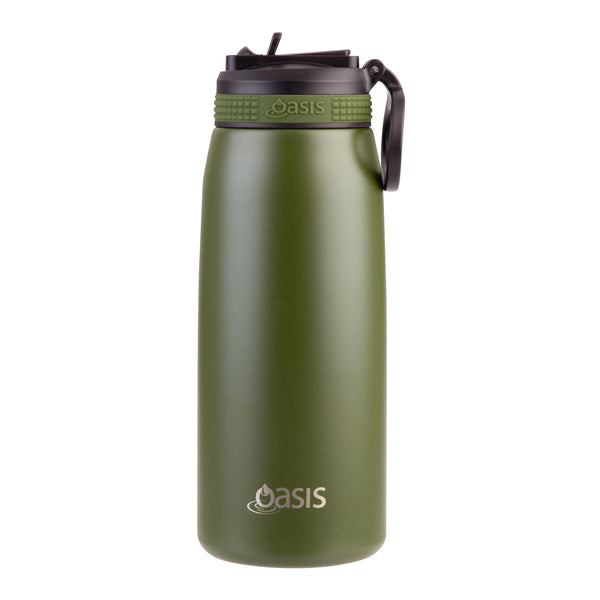 Oasis Double Wall Insulated Drinker 780ml Sipper Straw