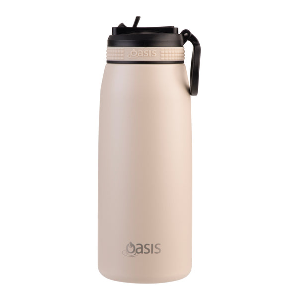 Oasis Double Wall Insulated Drinker 780ml Sipper Straw