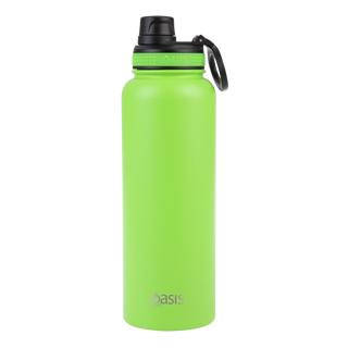Oasis Double Walled Insulated "Challenger" Sports Bottle with Screw Cap 1.1L