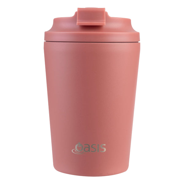 Oasis Ceramic Lined Stainless Steel Double wall insulated Coffee Cup 360ml