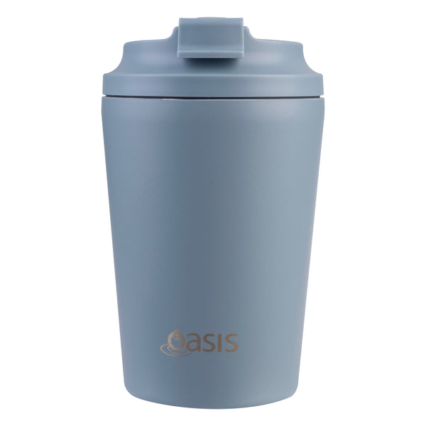 Oasis Ceramic Lined Stainless Steel Double wall insulated Coffee Cup 360ml