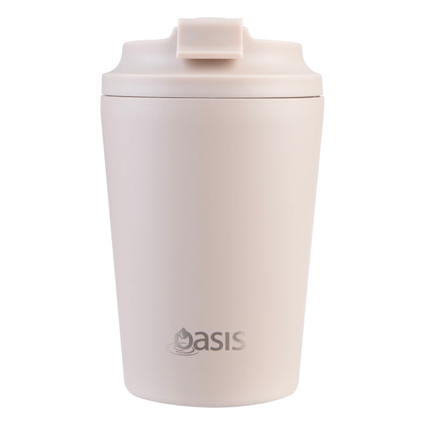 Oasis Ceramic Lined Stainless Steel Double wall insulated Coffee Cup 360ml