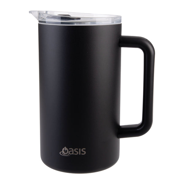 Oasis Ceramic Lined Stainless Steel Triple Wall Water Pitcher 1.5ltr