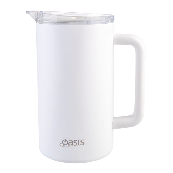 Oasis Ceramic Lined Stainless Steel Triple Wall Water Pitcher 1.5ltr