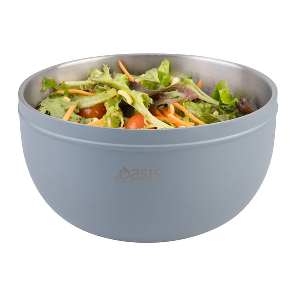 Oasis Stainless Steel Double Wall Salad Bowl