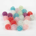 Art Star Assorted Colour Round Berry Beads 15mm 25 Piece Pack