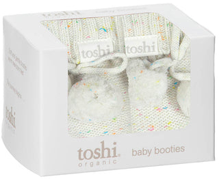 Toshi Organic Baby Booties - Snowflake