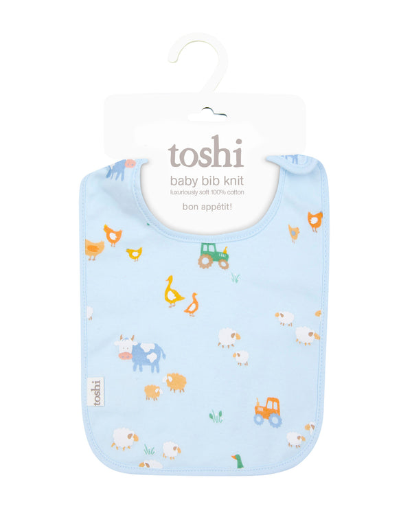 Toshi Baby Bib - Farm Buddies