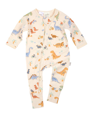 Toshi Onesie Harvest Long Sleeve - Dino Bubs