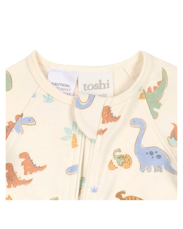 Toshi Onesie Harvest Long Sleeve - Dino Bubs