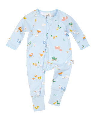 Toshi Onesie Harvest Long Sleeve - Farm Buddies
