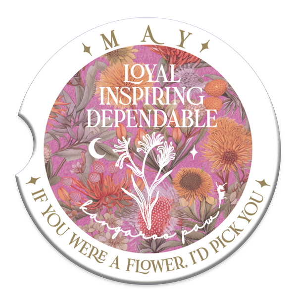 Lisa Pollock Car Coaster - May