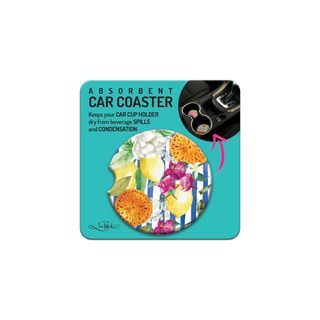 Lisa Pollock Car Coaster - Amalfi Coast