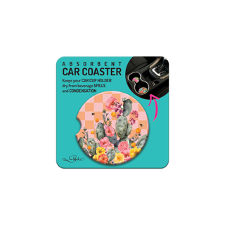 Lisa Pollock Car Coaster - Margaritaville