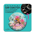 Lisa Pollock Car Coaster - Lifesaver Platypus