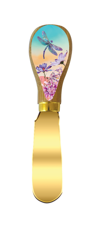 Lisa Pollock Cheese Knives - Delightful Dragonflies