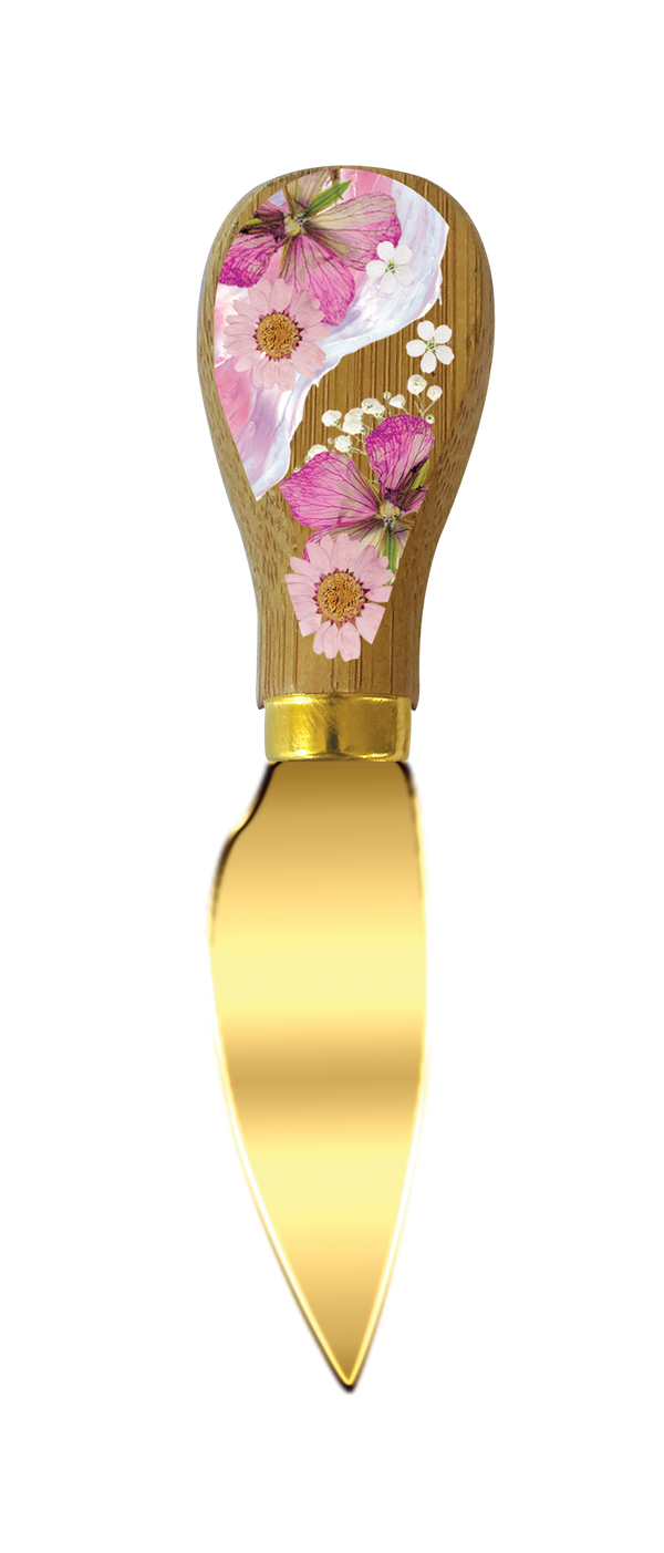 Lisa Pollock Cheese Knives - Wistful Wildflowers