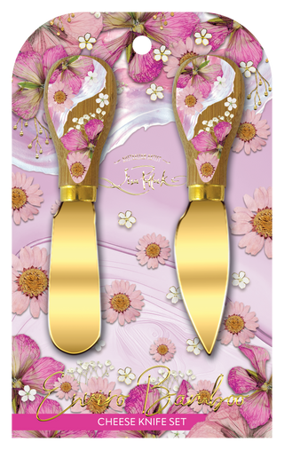 Lisa Pollock Cheese Knives - Wistful Wildflowers