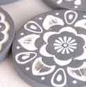 DWBH Set 4 Resin Coaster - Mandala