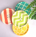 DWBH Set 4 Resin Coaster - Multi