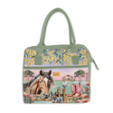 Lisa Pollock Lunch Cooler Bag - Country Dusk