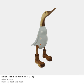 Buy grey Jasmin Flower Duck