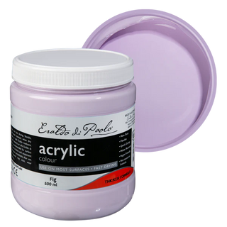 Eraldo Di Paolo Acrylic Paint 500ml - Pastel Fig for Children 2