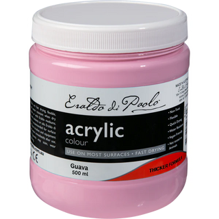 Eraldo Di Paolo Acrylic Paint 500ml - Pastel Guava for Kids 