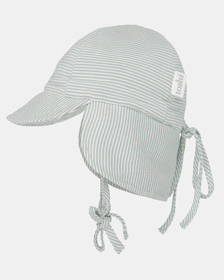 Toshi Flap Cap Baby - Sage