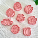 Wild Dough - Cutters & Stamp Sets - Flowers
