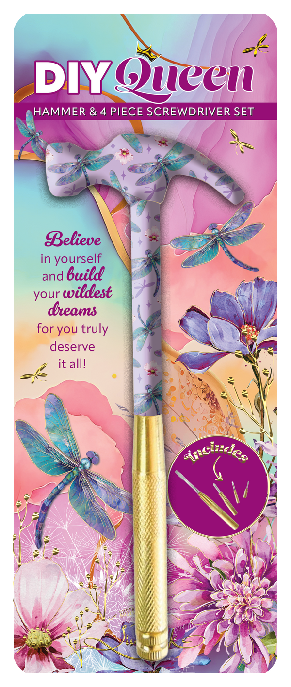 Lisa Pollock - Hammer and 4 Piece Screwdriver Set