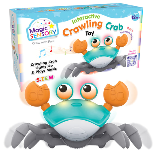 Interactive crawling crab Plastic Toys for Kids
