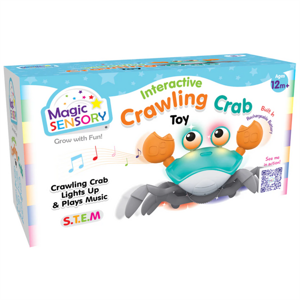 Interactive crawling crab plastic toys for kids 2
