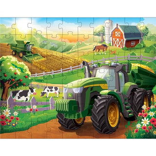 John Deere Kids 70 Piece Puzzle Toys for Children 2
