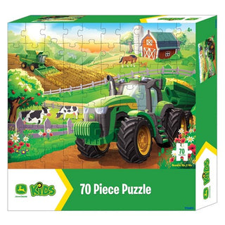 John Deere Kids 70 Piece Puzzle Toys for Children