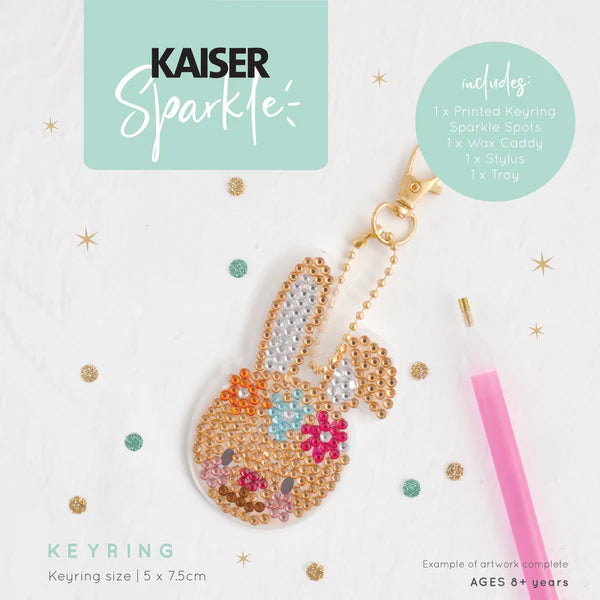 Kaiser Sparkle Keyring - Rabbit