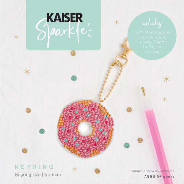 Kaiser Sparkle Keyring - Donut